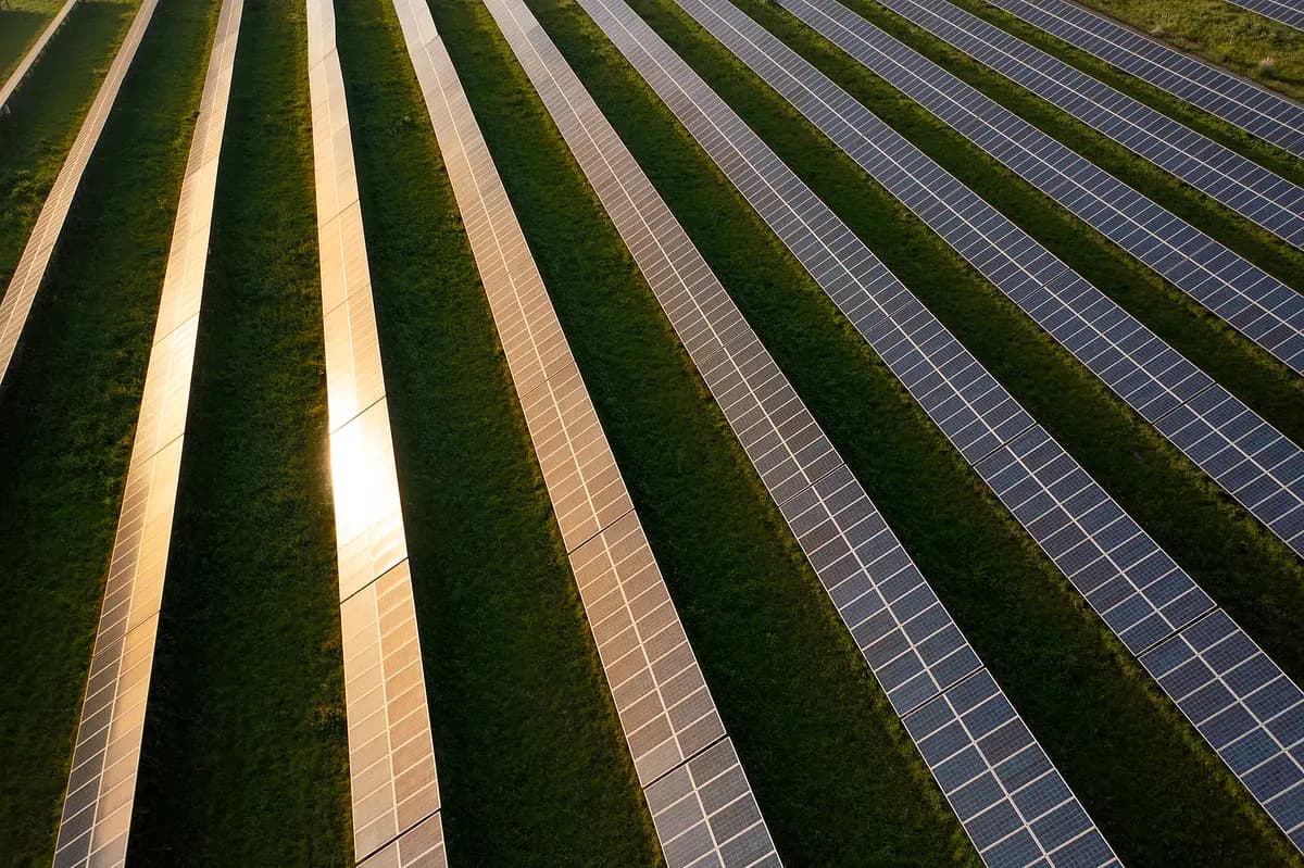 영농형 태양광 발전소 설치 현장 2